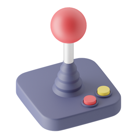 Controlador de arcade  3D Illustration