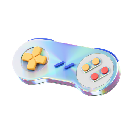 Controlador de jogo  3D Icon