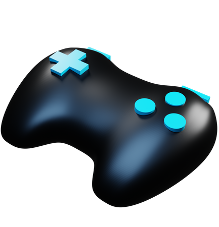 Controle de vídeo game  3D Icon