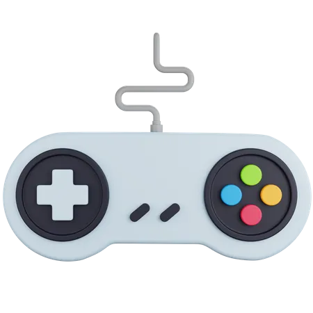 Controlador de jogo com fio  3D Icon