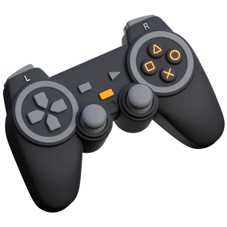 Controlador de joystick  3D Icon