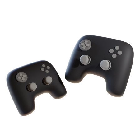 Controladores  3D Icon