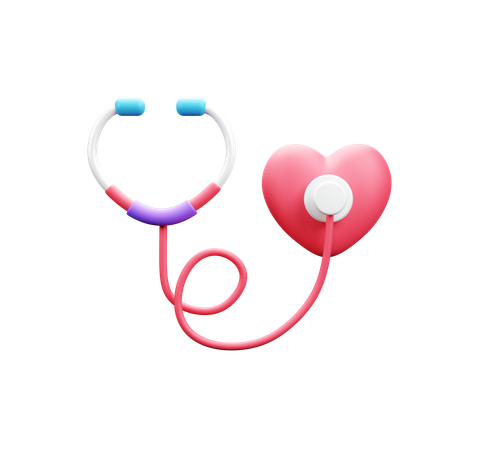 Contrôle cardiaque  3D Icon