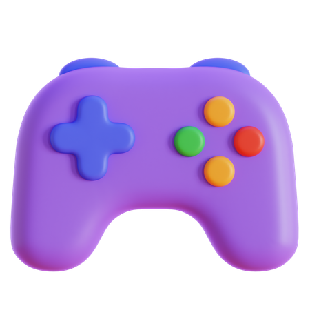 Controle de vídeo game  3D Icon
