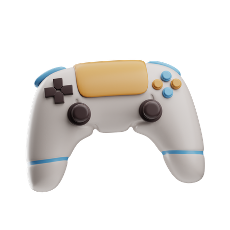 Controle de jogo estiloso  3D Icon