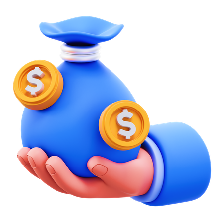 Controle de negócios  3D Icon
