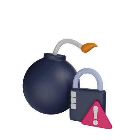 Controle de risco  3D Icon