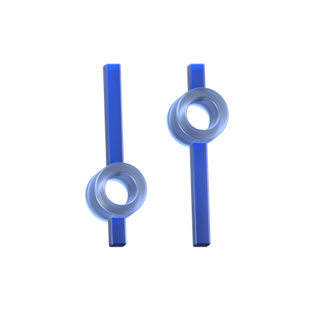 Controle de som  3D Icon