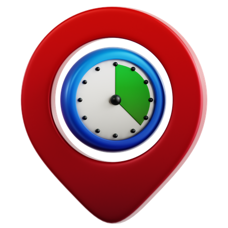 Rastreamento de tempo  3D Icon