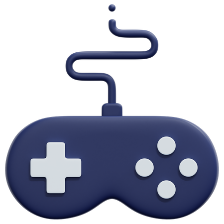 Controle de video game  3D Icon
