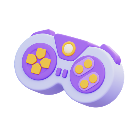 Controle de vídeo game  3D Icon