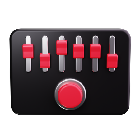 Controle de volume  3D Icon