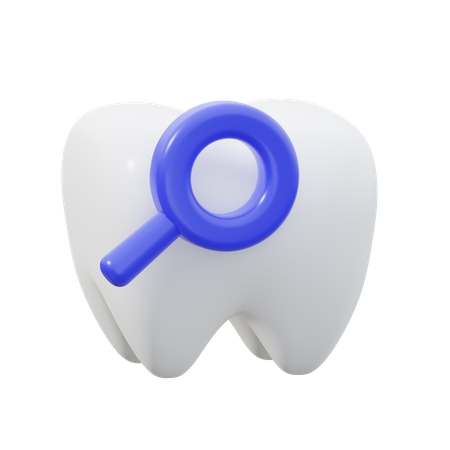 Contrôle dentaire  3D Icon
