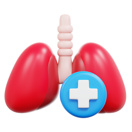 Vérification des poumons  3D Icon