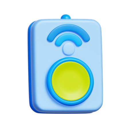 Controle Inteligente  3D Icon