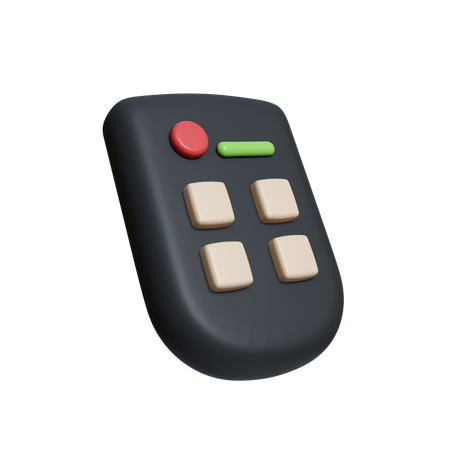 Controle remoto  3D Icon