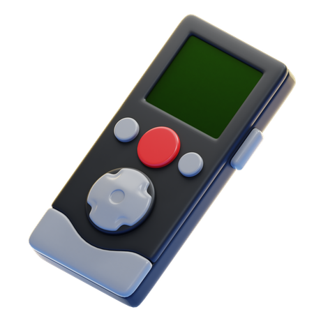 Controle remoto  3D Icon