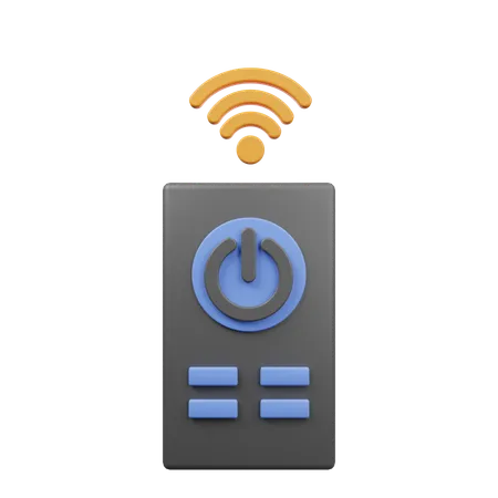 Controle remoto inteligente  3D Icon