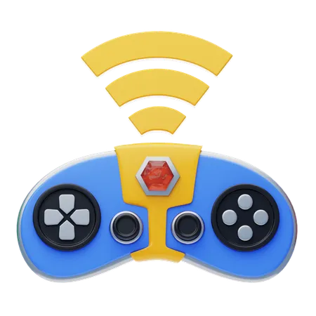 Gamepad sem fio  3D Icon