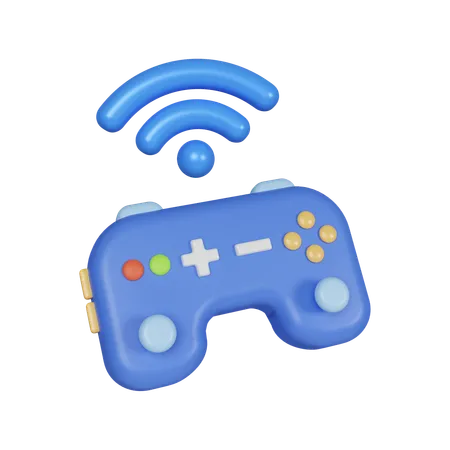 Gamepad wi-fi  3D Icon