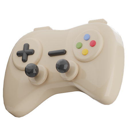 Une manette  3D Icon