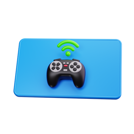 Une manette  3D Icon