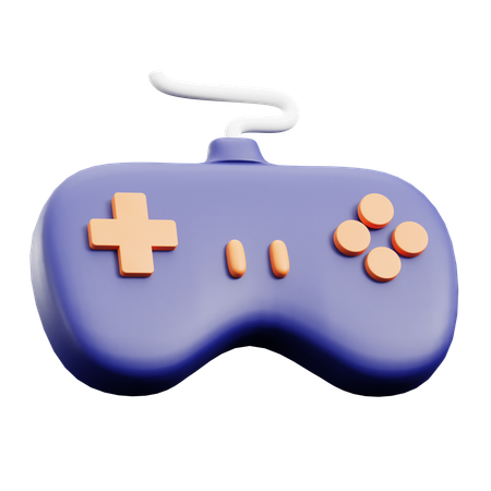 Une manette  3D Icon