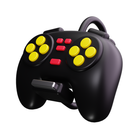 Une manette  3D Icon