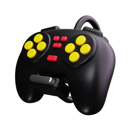 Une manette  3D Icon