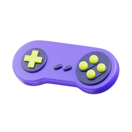 Manette de jeu rétro  3D Icon