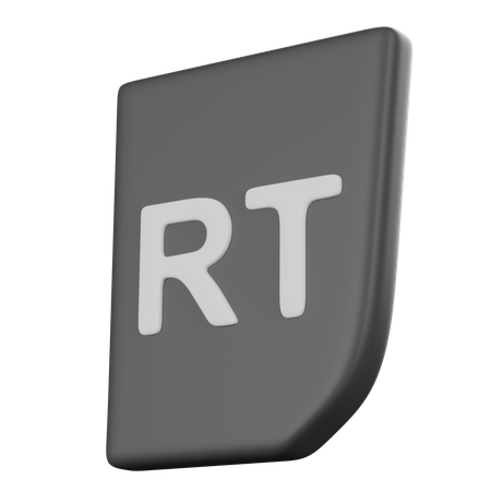 Bouton rt du contrôleur  3D Icon