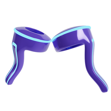 Contrôleur VR  3D Icon