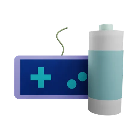 Controller Battery  3D Icon