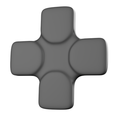 Controller D Pad  3D Icon