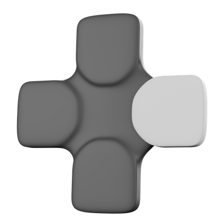 Controller D Pad Pressing Right Button  3D Icon