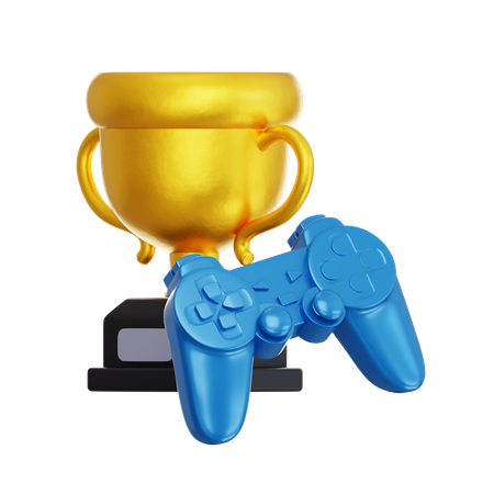 Controller Game Winner  3D Icon