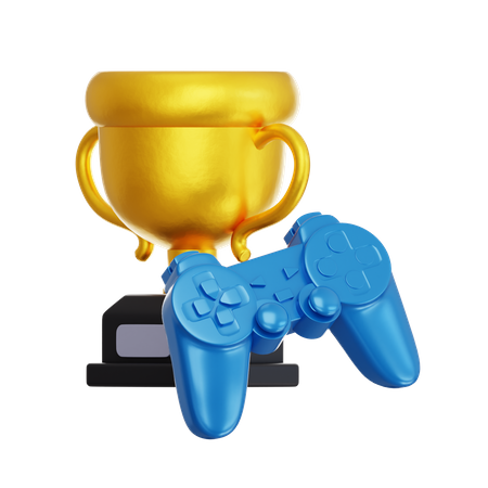 Controller Game Winner  3D Icon