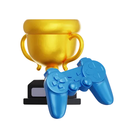 Controller Game Winner  3D Icon