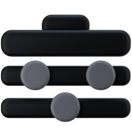 Controls  3D Icon