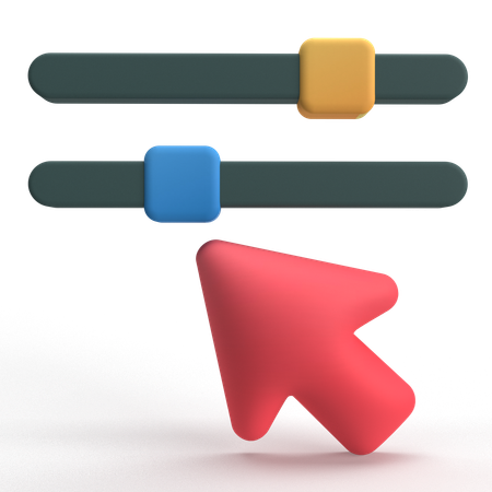 Controls  3D Icon