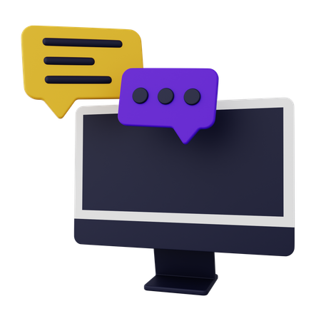 Conversação  3D Icon