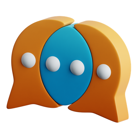 Conversa  3D Icon