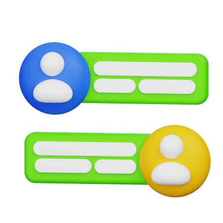 Conversa  3D Icon