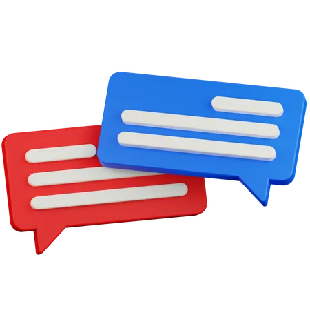 Conversação  3D Icon