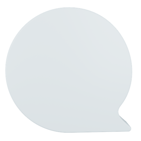 Conversa de bolha  3D Icon