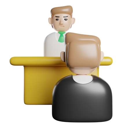 Conversa de negócios  3D Icon