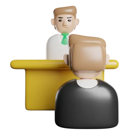 Conversa de negócios  3D Icon