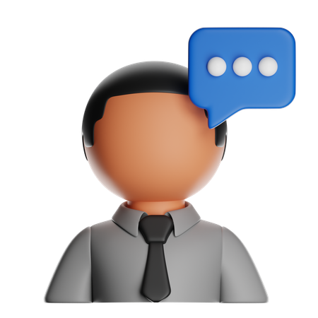 Conversa de negócios  3D Icon