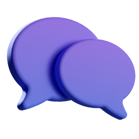 Conversa s  3D Icon