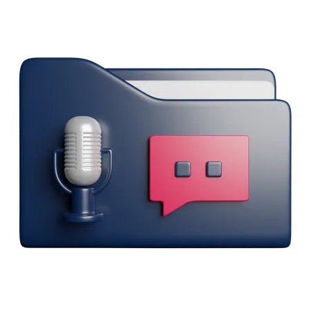 Conversation Communication Business 3D Icon